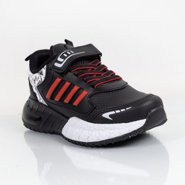 Lafonten 748 Filet Spor Ayakkabı – Siyah Kırmızı