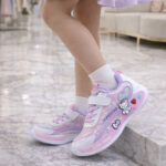 Super Star 002 Patik Spor Ayakkabı -  Beyaz Pembe