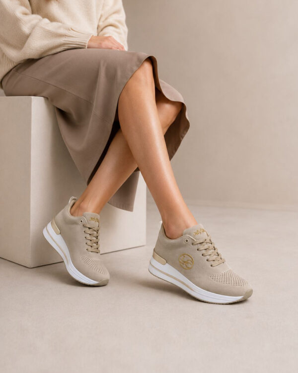 Lady Classy 8001 Zenne Spor Ayakkabı - Bej