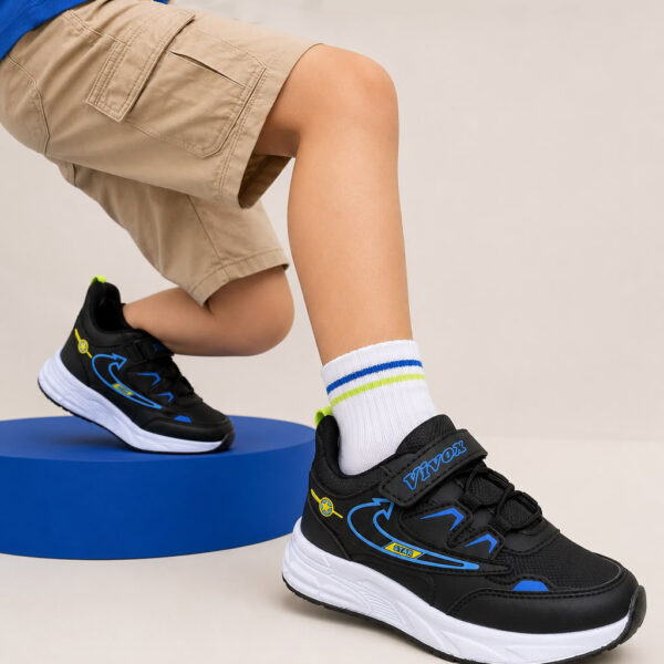 Vivox 001 Filet Spor Ayakkabı – Siyah Mavi