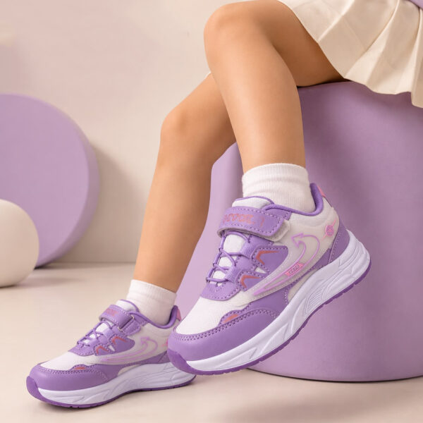 Vivox 001 Filet Spor Ayakkabı – Mor Beyaz