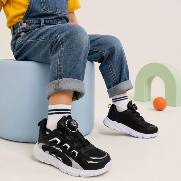 Minixol 001 Filet Spor Ayakkabı – Siyah
