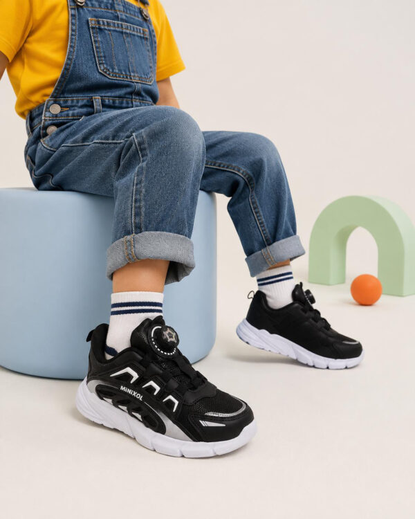 Minixol 001 Filet Spor Ayakkabı – Siyah