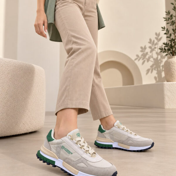 Solazer 065 Zenne Spor Ayakkabı – Gri Yeşil