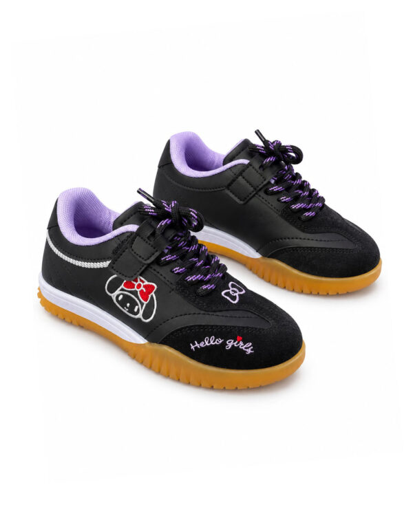 Prokids 003 Filet Spor Ayakkabı – Siyah Mor - Görsel 2